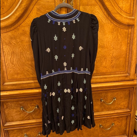 Free People Stargazer Dress-Black - Picture 6 of 9